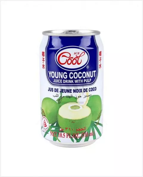 ICE COOL YOUNG COCONUT JUICE WITH PULP 310/330/300/ML