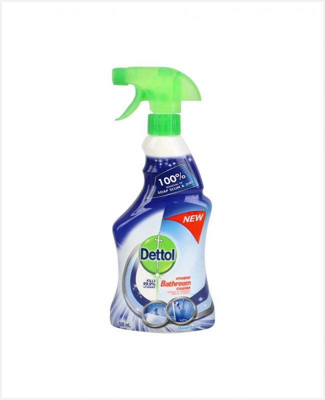 DETTOL POWER BATHROOM CLEANER OCEAN FRESH TRIGGER 2SX500ML