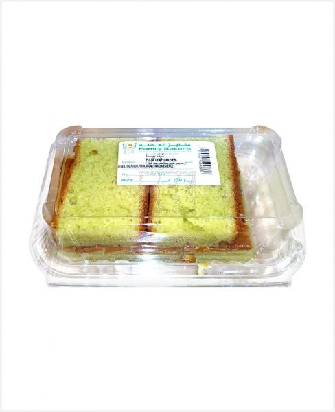 FAMILY BAKERS PISTA LOAF CAKE