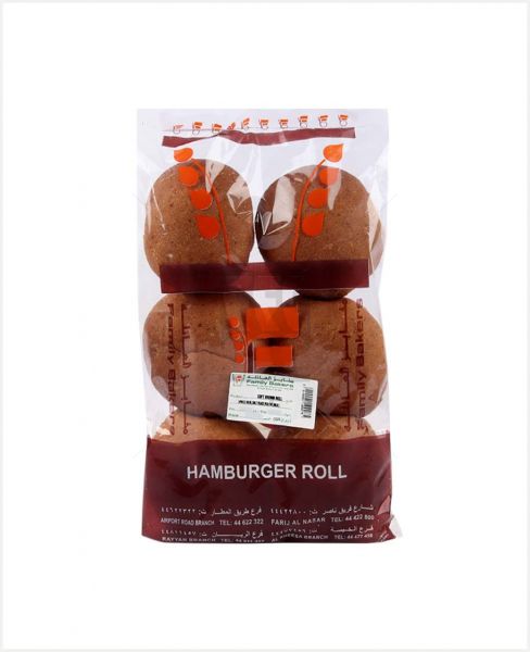 FAMILY BAKERS SOFT ROLL BROWN 6S 390GM