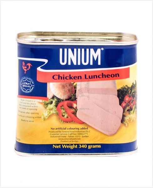 UNIUM CHICKEN LUNCHEON MEAT 340GM
