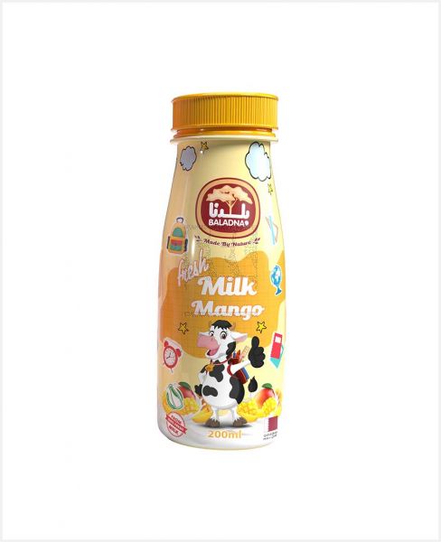 BALADNA FRESH FLAVORED MANGO MILK 200ML