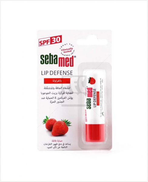 SEBAMED SPF30 LIP DEFENSE STRAWBERRY 4.8GM