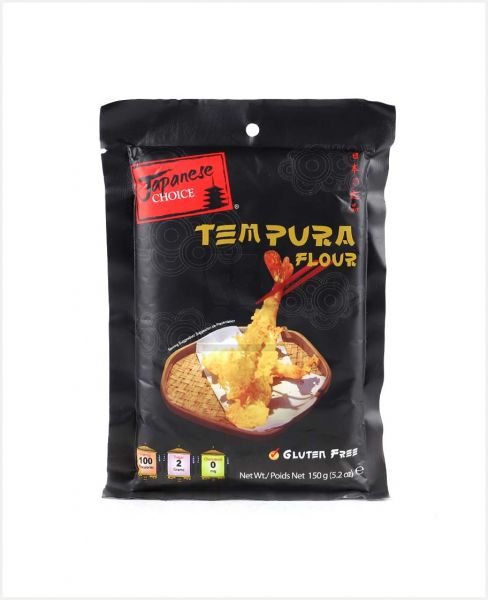 JAPANESE CHOICE TEMPURA FLOUR GLUTEN FREE 150GM