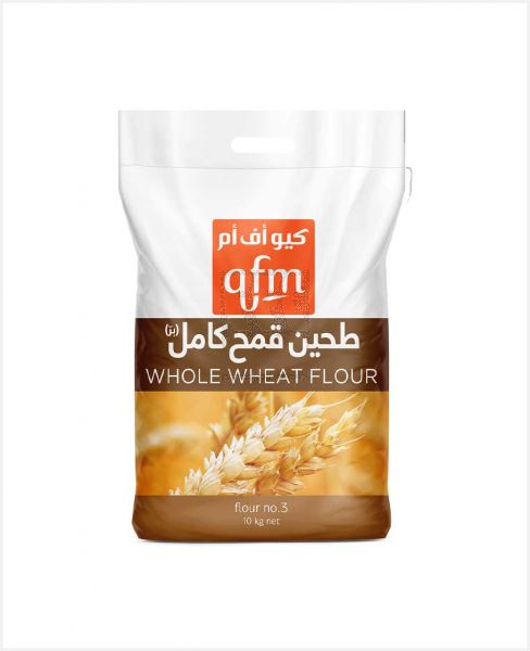 QFM WHOLE WHEAT FLOUR NO.3 10KG