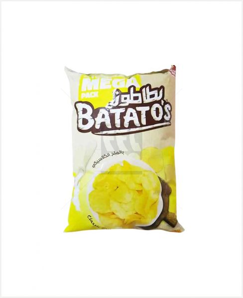 BATATOS NATURAL POTATO CHIPS CLASSIC SALTED 15GM