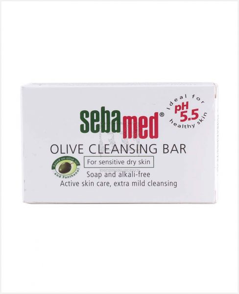 SEBAMED OLIVE CLEANSING BAR 150GM