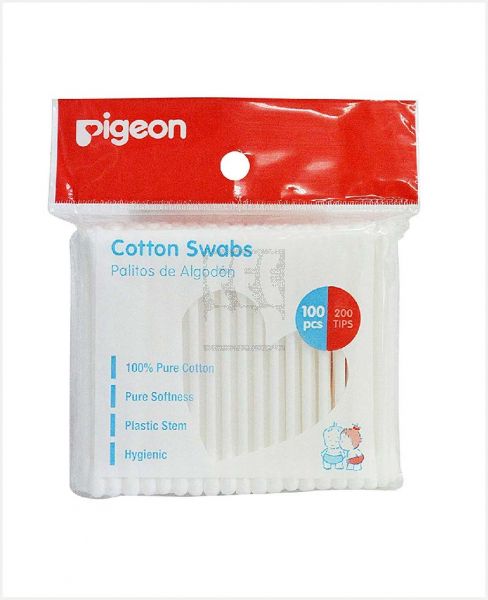 PIGEON COTTON SWABS 100PCS #K872