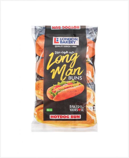 LONDON HOTDOG BREAD 4PCS 215GM