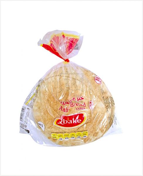 Qbake Arabic Bread Large 5pcs