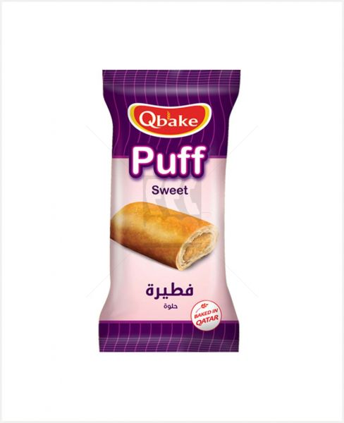 QBAKE SWEET PUFF WITH CAKE FILLING 70GM