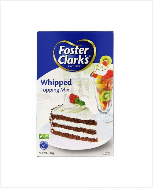 FOSTER CLARK'S WHIPPED TOPPING MIX 144GM
