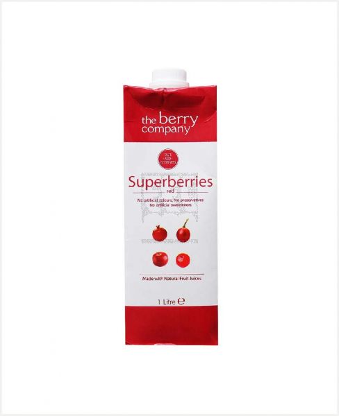 THE BERRY COMPANY SUPERBERRIES RED JUICE 1LTR
