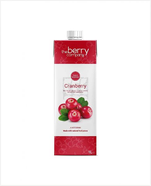 THE BERRY COMPANY CRANBERRY JUICE 1LTR