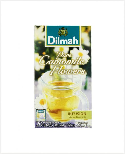 DILMAH PURE CHAMOMILE FLOWERS TEA 30GM (20X1.5GM)
