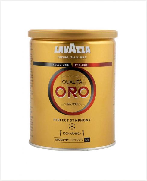 LAVAZZA QUALITA ORO COFFEE TIN 250GM