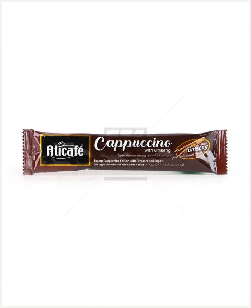 POWER ROOT ALICAFE CAPPUCCINO WITH GINSENG 20GM