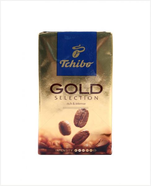 TCHIBO GOLD SELECTION RICH & INTENSE GROUND COFFEE 250GM