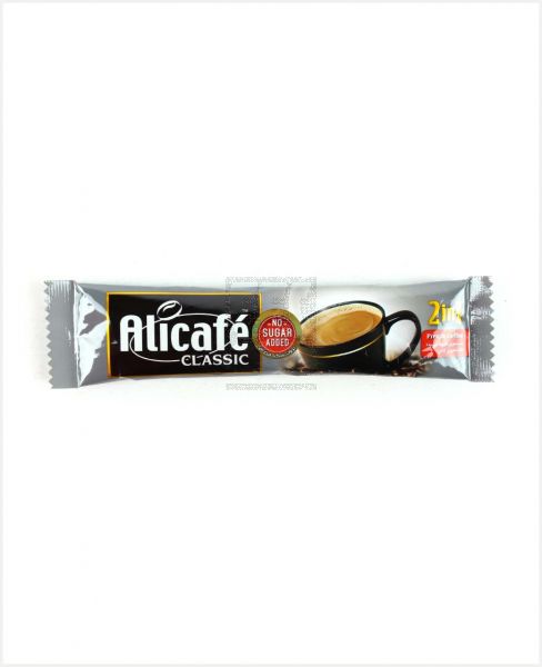 ALICAFE CLASSIC 2IN1 PREMIX COFFEE NO SUGAR 12GM