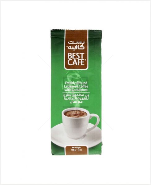 BEST CAFE GROUND LEBANESE COFFEE W/ CARDAMOM 450GM