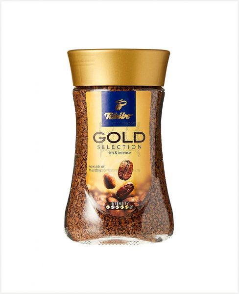 TCHIBO GOLD SELECTION RICH & INTENSE INSTANT COFFEE 200GM