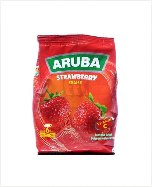 ARUBA STRAWBERRY INSTANT POWDER DRINK 750GM