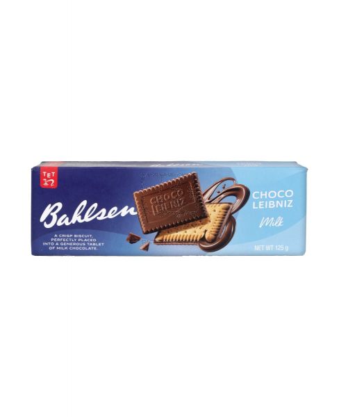 BAHLSEN CHOCO LEIBNIZ MILK 125GM