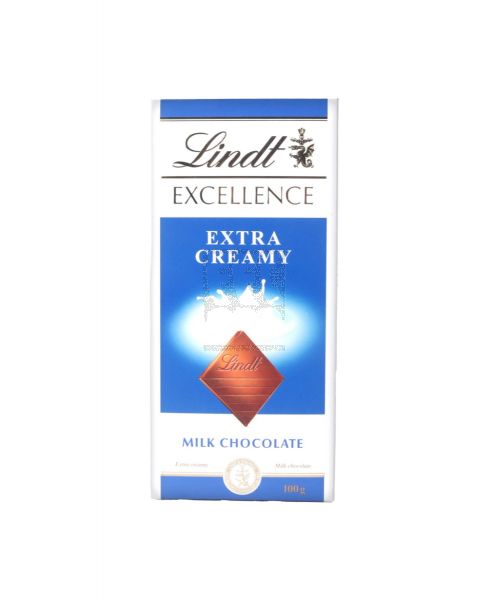 LINDT EXCELLENCE MILK CREAMY CHOCOLATE 100GM