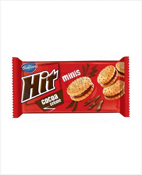 BAHLSEN HIT MINIS COCOA BISCUITS 130GM