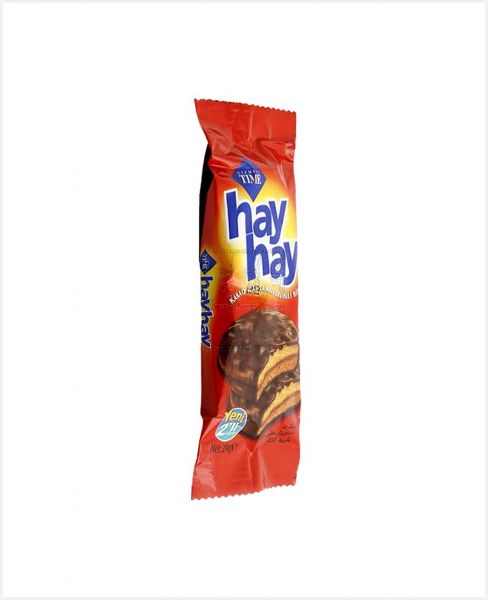 TIME HAY HAY COCOA SANWICH BISCUIT 24GM (2 PCS)