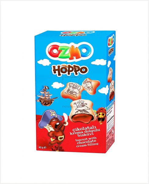 SOLEN OZMO HOPPO BISCUIT W/ CHOCOLATE FILLING 40GM