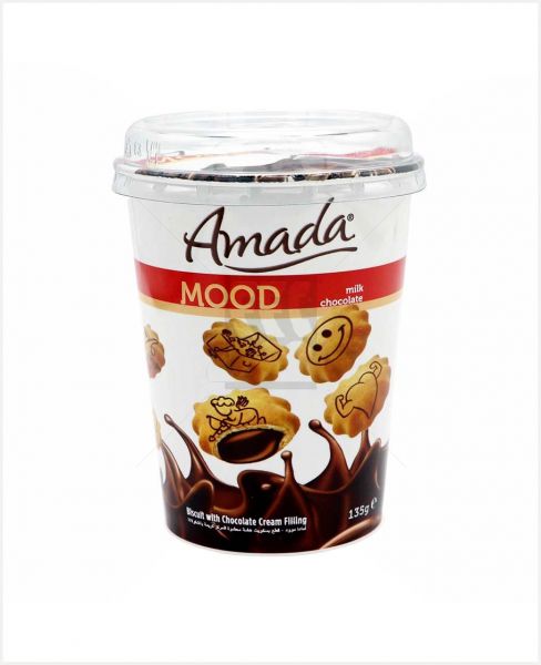 AMADA MOOD BISCUIT W/ CHOCOLATE CREAM FILLING 135GM