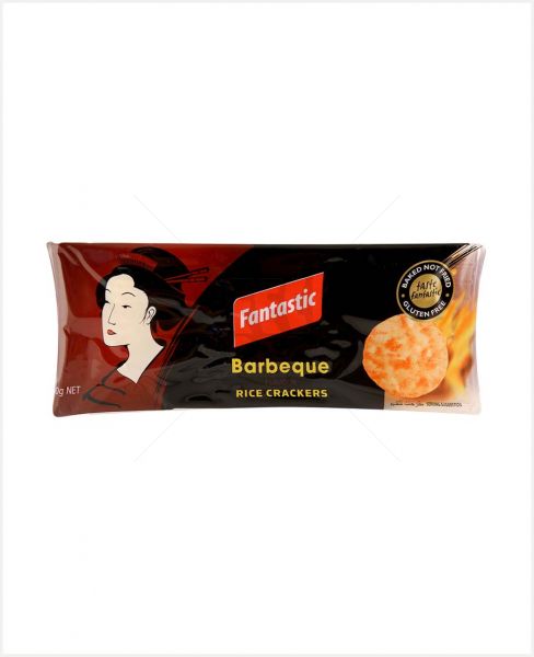 FANTASTIC RICE CRACKERS BARBEQUE 100GM
