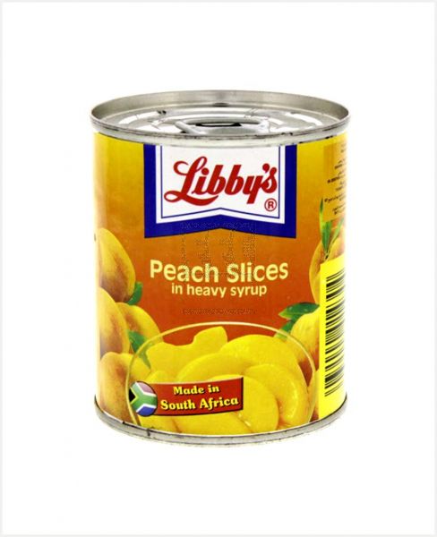 LIBBY'S PEACH SLICES IN HEAVY SYRUP 220GM