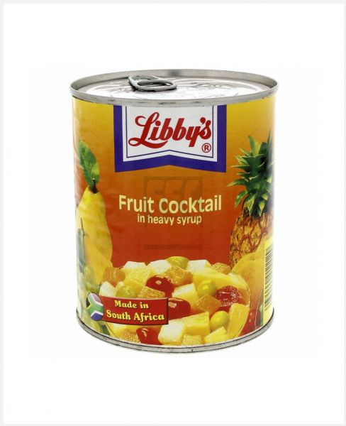 LIBBY'S FRUIT COCKTAIL IN HEAVY SYRUP 825GM
