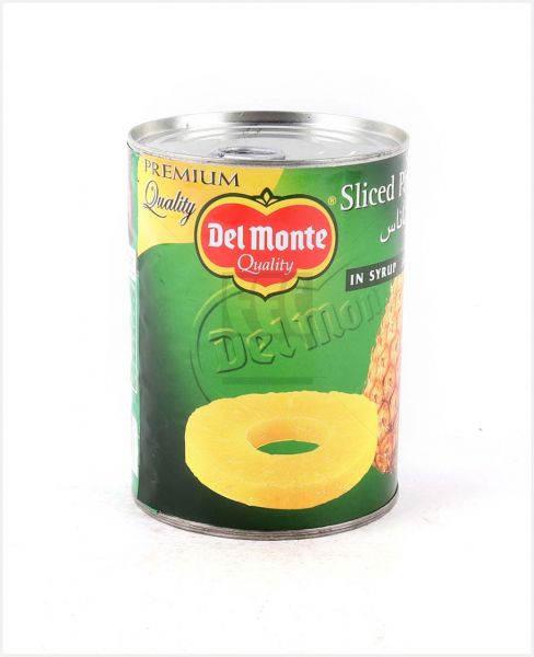 DEL MONTE SLICED PINEAPPLE IN SYRUP 567GM