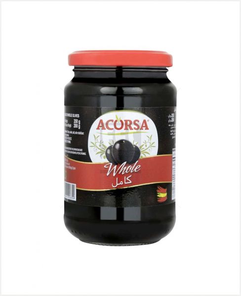 ACORSA BLACK WHOLE OLIVES DW-200GM