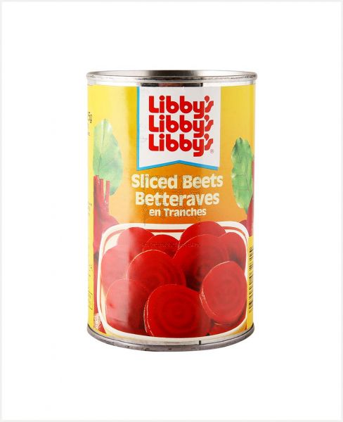 LIBBY'S SLICED BEETS 425GM