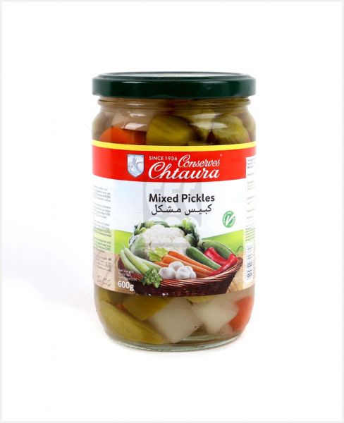 CHTAURA FANCY PICKLED MIXED VEGETABLES 600GM