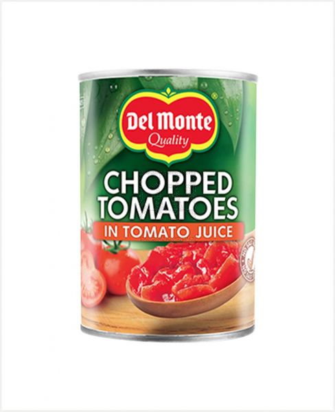 DEL MONTE CHOPPED TOMATOES IN TOMATO JUICE 400GM