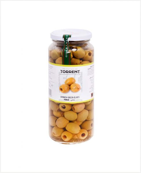 TORRENT SPANISH PITTED GREEN OLIVES 230GM