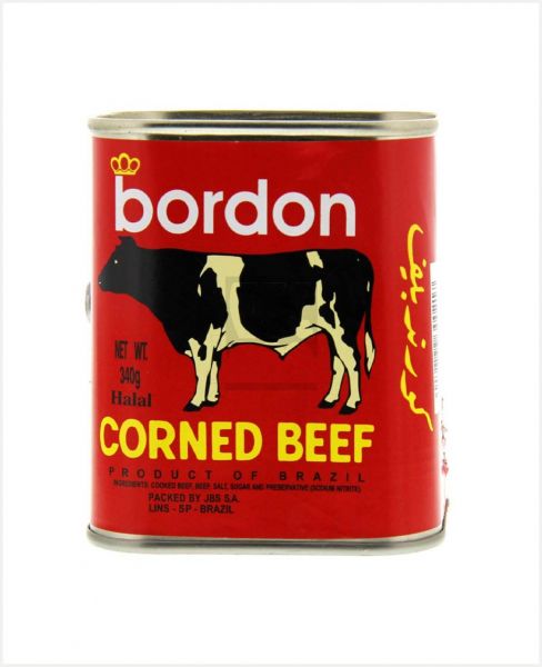 BORDON CORNED BEEF 340GM
