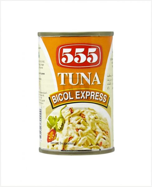 555 TUNA BICOL EXPRESS 155GM
