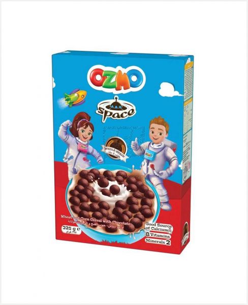 SOLEN OZMO SPACE WHEAT & CORN CEREAL W/ CHOCOLATE BALL 325GM
