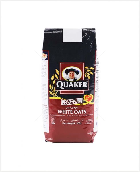 Quaker White Oats Pouch 500gm