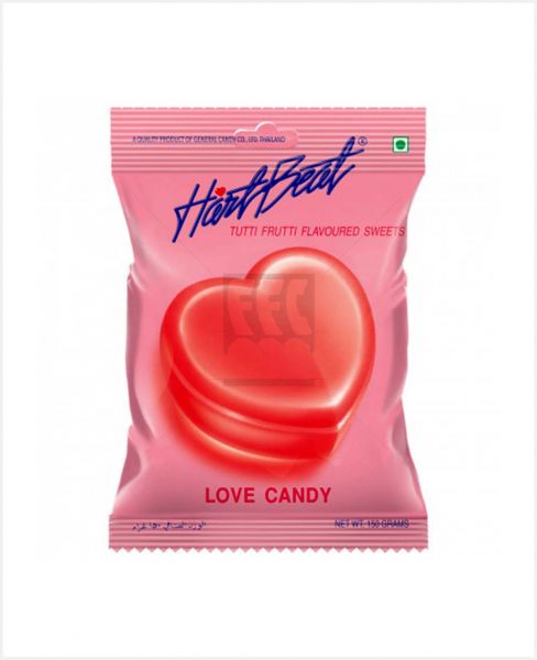 HARTBEAT COCKTAIL TUTTI FRUITI SWEETS LOVE CANDY 150GM