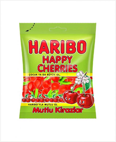 Haribo Happy Cherries Gummy Candy 160gm