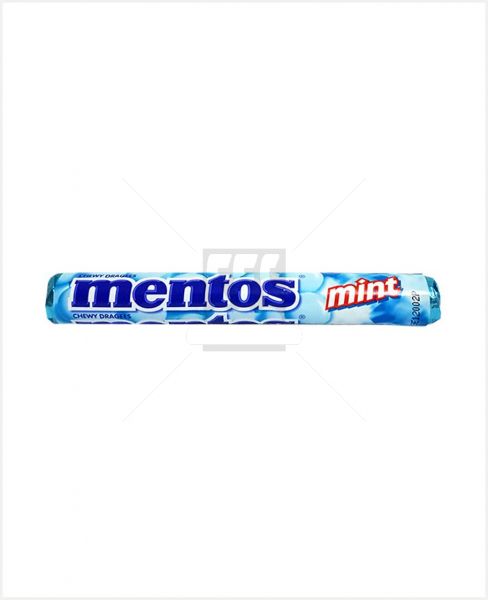 MENTOS MINT CHEWY DRAGEES 29GM