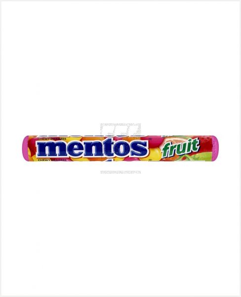 MENTOS FRUIT CHEWY DRAGEES 29GM
