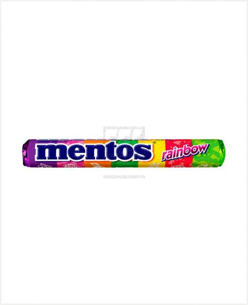 MENTOS RAINBOW CHEWY DRAGEES 29.50GM